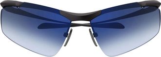 Balenciaga Sunglasses Bb0462 S 003 Ruthenium/Blue Unisex