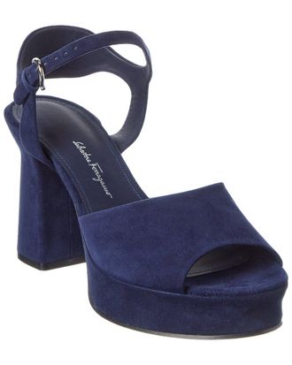 Ferragamo Sasha Suede Sandal