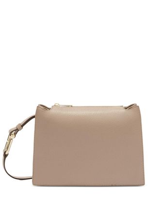 Furla Nuvola crossbody bag - women - Polyester/Calf Leather - One Size - Brown
