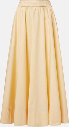 Farm Rio Cotton midi skirt