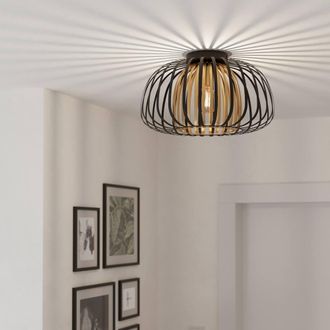 Eglo Eglo Encinitos Black & Gold Modern Ceiling Light