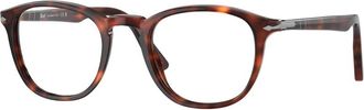 Persol Glasses, male, Brown, Size: 49 MM Po3143V Optical Frame