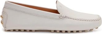 Tod's Gommino Loafers - Dames - Loafers - Wit - 36 1/2 EU - Leer - Schoenen