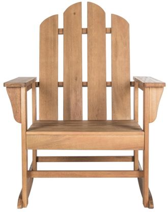 Safavieh Mecedora de jard&iacute;n madera de natural