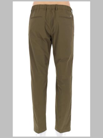 Herno Technical Polyester Trousers - Green