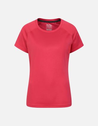 Mountain Warehouse Womens Mountain Warehouse Womens/Ladies Endurance T-Shirt - Pink/Orange/Red - Size: 20