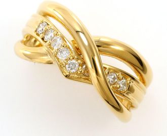 C&A Yellow Gold Yellow Gold (18K) Band Ring (Pre-Owned)