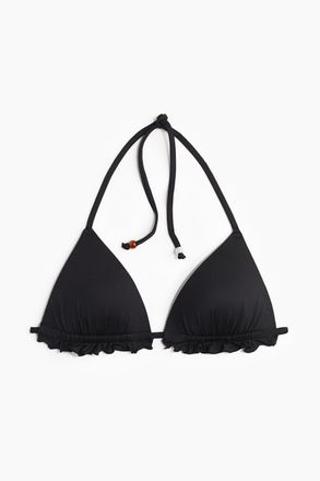 H&M Push-up Triangel-Bikinitop - Schwarz