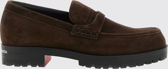 Christian Louboutin Mocassino penny Cavavin in pelle di vitello scamosciata