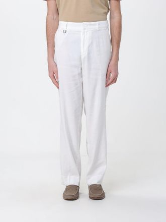 Paolo Pecora Pantaloni dritti in misto lino