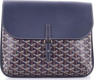 Goyard Coursier Messenger Bag Coated Canvas and Leather
