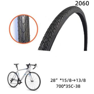Trade Shop Trade Shop - Rueda De Neum&aacute;tico Rueda Rueda De Bicicleta 28 x 1 5/8 X 1 3/8 700 X 35c-38 2060