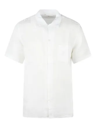 MC2 Saint Barth short-sleeve button-up shirt - men - Linen/Flax - XXXL - White