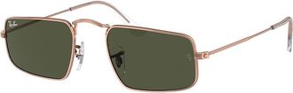 Ray-Ban RB3957 Julie Asian Fit 920231 Mens Sunglasses Gold Size 52