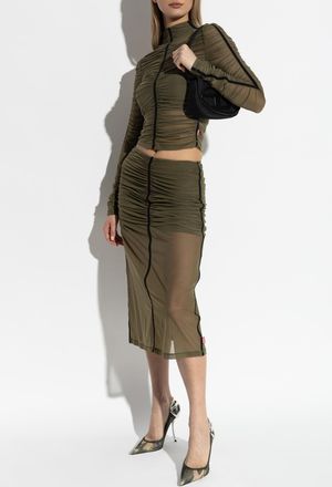 Diesel Skirt O-IRA, Womens, Green