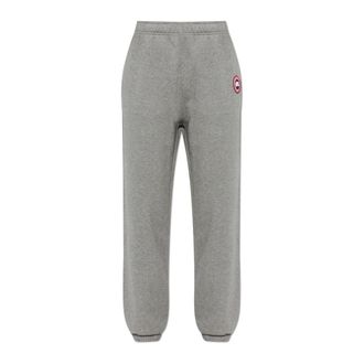 Canada Goose Broeken, Dames, Grijs, M, Katoen, Wander Trainingsbroeken