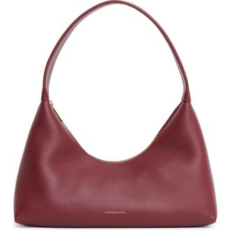 Mansur Gavriel Candy Baguette Leather Shoulder Bag in Oxblood at Nordstrom