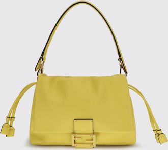 Fendi Borsa Mamma Baguette media Fendi in nappa