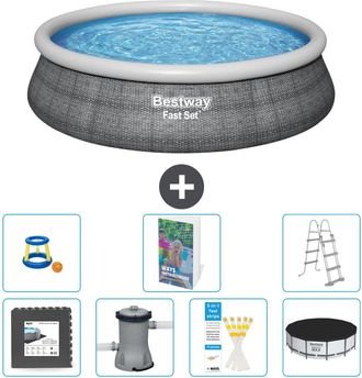 Bestway Piscina Bestway Fast Set Redonda - 457x107 Cm - 8-piezas S491