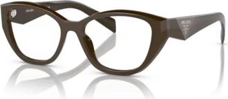 Prada Stijlvolle Vista Zonnebril - unisex - Brillen - Bruin - ONE Size - Accessoires