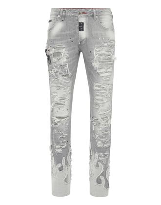 Philipp Plein Jeans Slim Fit Flame