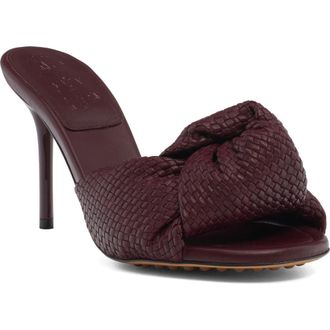 Bottega Veneta Cherry Sandal in Deep Mahogany at Nordstrom, Size 11.5Us