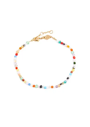 Anni Lu Anni LU Precious Mix 18kt Gold-plated Beaded Bracelet - Multicoloured 1 - One Size