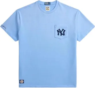 Polo Ralph Lauren T-shirt con taschino New York Yankees - - Tops - Uomo - Blu - M