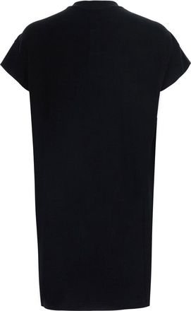 Rick Owens Mens T-Shirt Jumbo Black Cotton T-Shirts And Polos