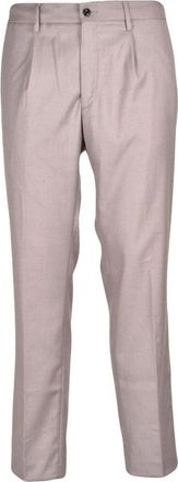 Michael Coal Kostuumbroek - Heren - Nette broeken - Beige - W31 - Polyester - Broeken