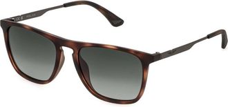 Police SPLQ80E ORIGINS LITE 34 828P Mens Sunglasses Tortoiseshell Size 55