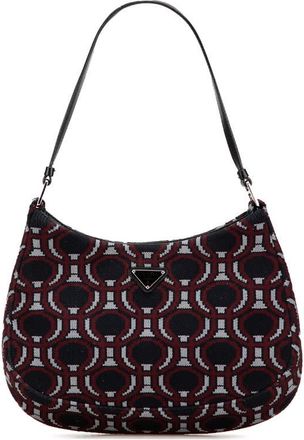 Prada Pre-owned Prada Jacquard Knit Cleo Shoulder Bag Ladies HLFMKD7IE1A5NHLH