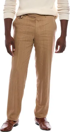 Canali Linen & Wool-Blend Formal Pant