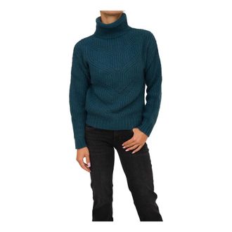 Guess Petroleum Turtleneck - Dames - Coltruien - Blauw - M - Truien & Vesten