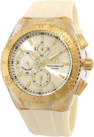 Technomarine Cruise Star Chronograph Quartz Champagne Dial Mens Watch TM-115216