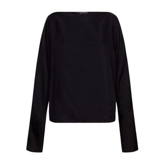 Cortana Oona Top - Dames - Longsleeves - Zwart - M - Tops