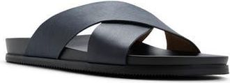 Ted Baker Saltburn Slide Sandal in Navy at Nordstrom Rack, Size 11
