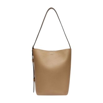 Max Mara Dames, Tassen, Bruin, Maat: ONE Size Leer