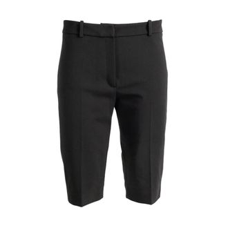 Magda Butrym Long Shorts - female - Magda Butrym - Bermudas - Black - XS - Shorts