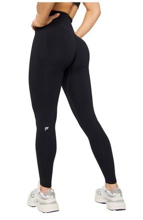 Fabletics Seamless Scrunch High-Waisted Legging in Black at Nordstrom, Size Xx-Large