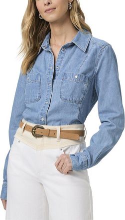 Paige Paige Devika Linen-Blend Shirt