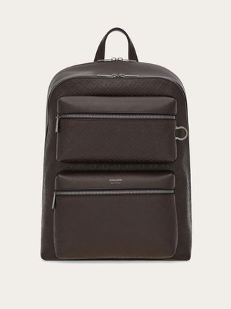 Ferragamo Men Ferragamo Monogram backpack Brown