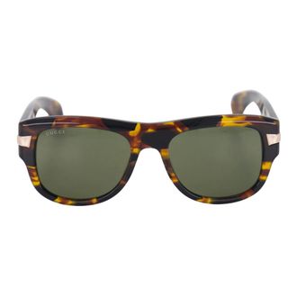 Gucci Sunglasses, unisex, Brown, 54 MM, 1930s Bold Sunglasses