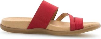 Gabor Stijlvolle damessandalen - Dames - Sandalen - Rood - 39 EU - Leer - Schoenen