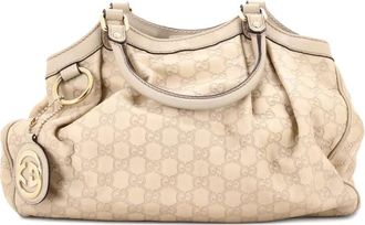 Gucci Sukey Guccissima Leather Medium tote bag - Toni neutri
