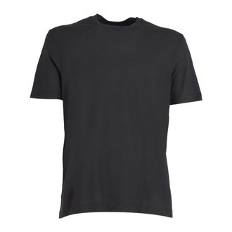FILIPPO DE LAURENTIIS Crepe T-Shirt - male - Filippo De Laurentiis - T-Shirts - Green - 2XL - Tops