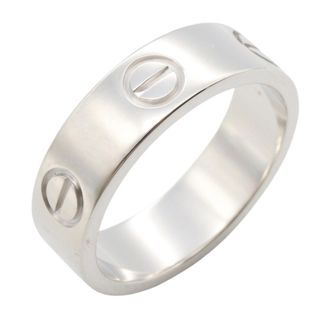 Cartier Silver White Gold (18K) Band Ring (Pre-Owned)