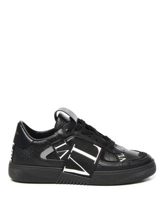 Valentino Garavani Vl7N Sneaker In Calfskin And Ribbons