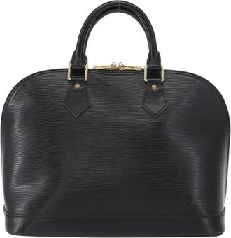 Louis Vuitton Pre-owned Handbags, female, Black, Size: ONE SIZE Pre-owned Alma Handbag