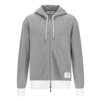 Thom Browne Heren, Sweatshirts & Hoodies, Grijs, Maat: 2XL